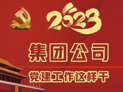 2023年，集團(tuán)黨建工作這樣干